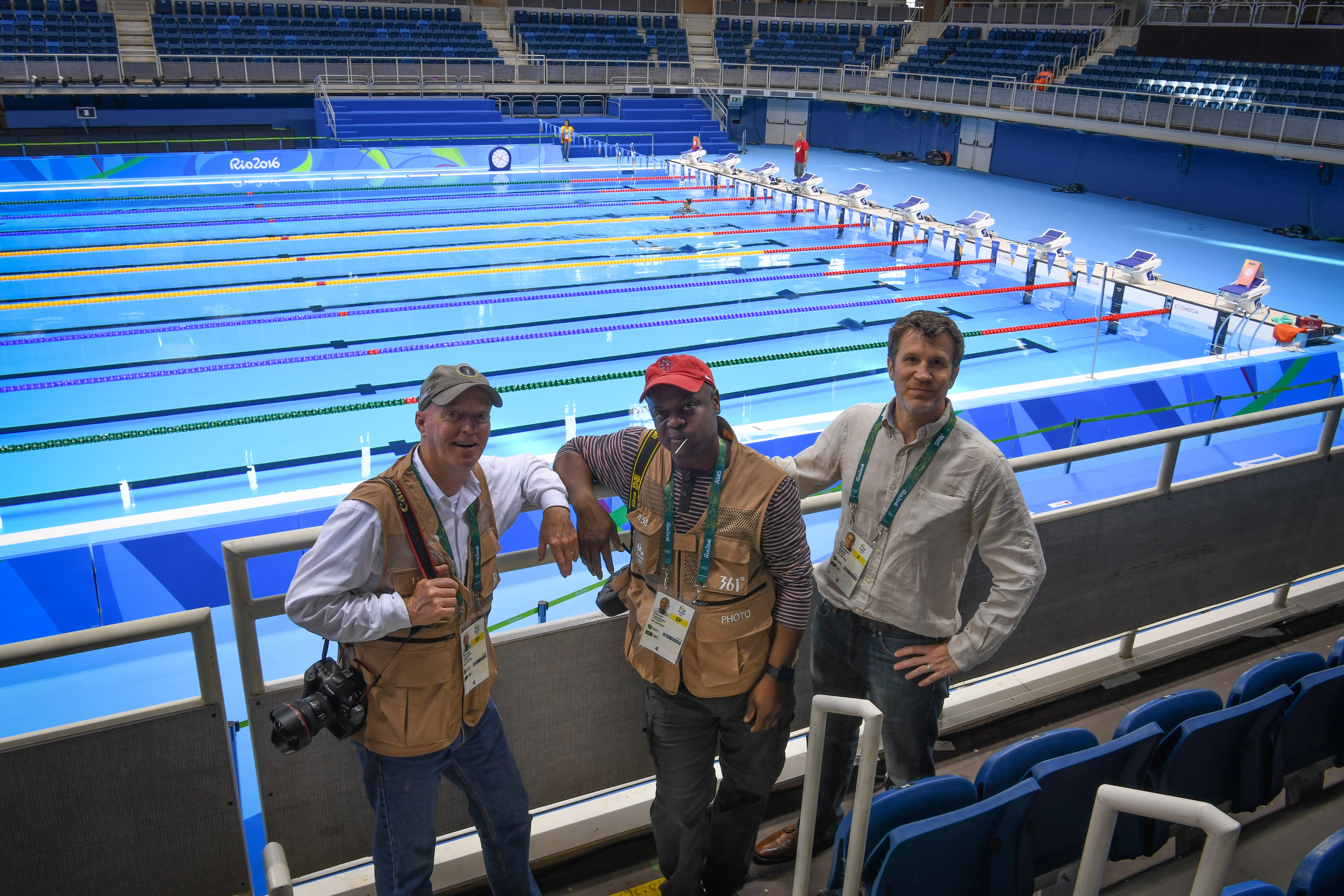 3 guys at the poolLobster trap tree 2015