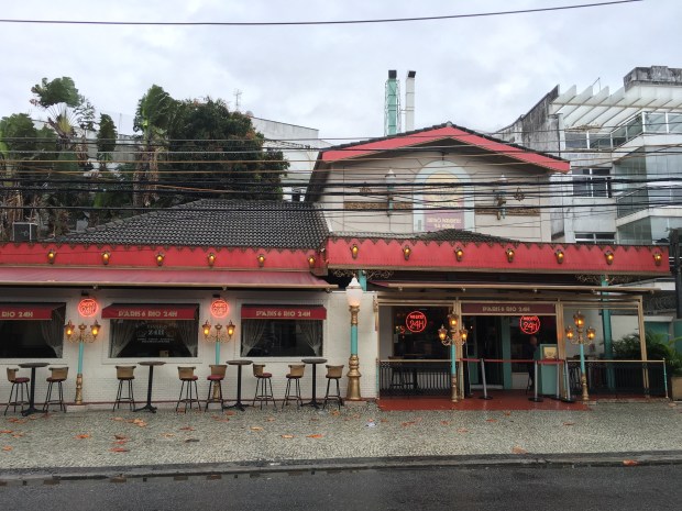 Restaurant across from our hotel. It’s open 24 hours. I had a mean spaghetti Bolognese at 3 a.m. the other night. 