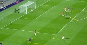 USA women vs. Japan, 2012.