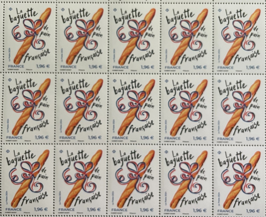 Stamps that smell like&nbsp;baguettes